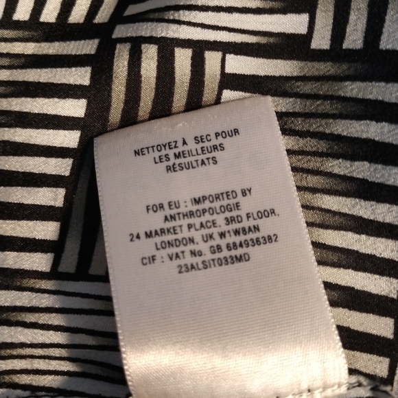 ANTHROPOLOGIE -MAEVE Blouse - Picture 6 of 7